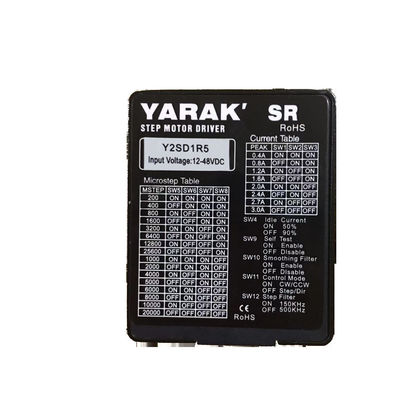 Kompakter Mini-Stepper-Treiber mit offener Schleife 3.0A 2-Phase Y2SD1R5 12 bis 48VDC-Eingang
