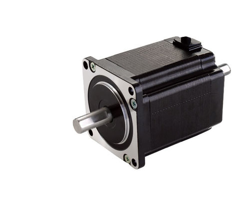 57AHS240 Hybrid Nema 23 Doppelwellen-Steppermotor mit vier Drähten 2-Phasen-Steppermotor