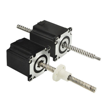 Nema23 Kaptiv-Doppelstapler-Schrittmotor 990N Kraft 2 Phase 4 Drahtschrittmotor